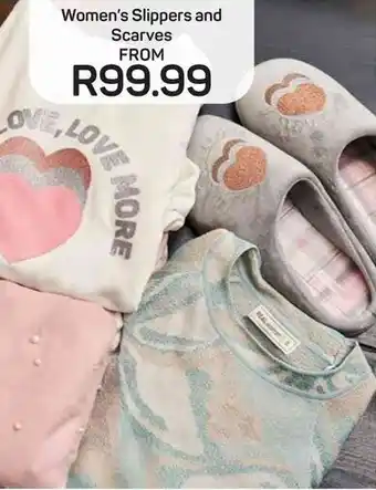 Pick n Pay Women's Slippers and Scarves offer