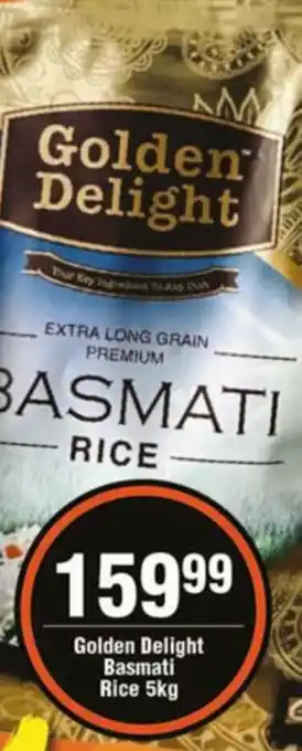 Check Star Golden Delight Basmati Rice 5kg offer