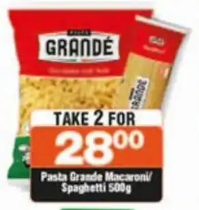 Pasta Grande Macaroni Spaghetti 500g