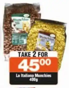 Check Star La Italiana Munchies 400g offer