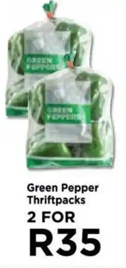 Food Lover's Market Green Pepper Thriftpacks offer