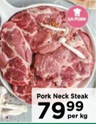 Food Lover's Market Pork Neck Steak offer