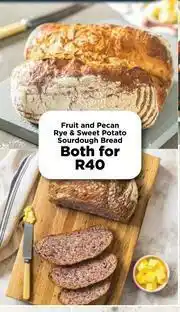 Food Lover's Market Fruit & Pecan Rye & Sweet Potato Sourdough Bread-For Both offer