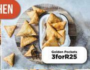 Food Lover's Market Golden Pockets-For 3 offer