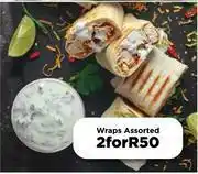 Food Lover's Market Wraps Assorted-For 2 offer