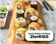 Food Lover's Market Sushi Platter 12 Piece-For 2 offer