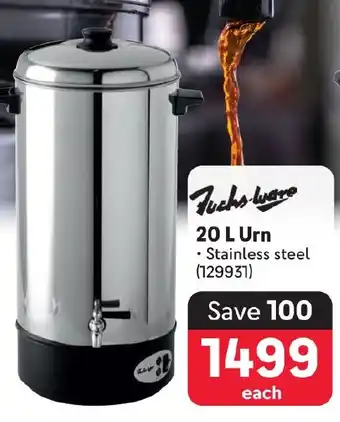 Makro 20 L Urn offer