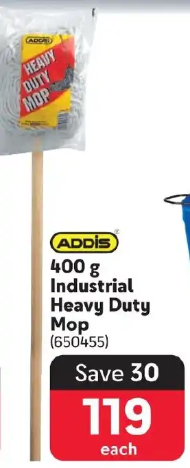 Makro ADDIS 400 g Industrial Heavy Duty Mop offer