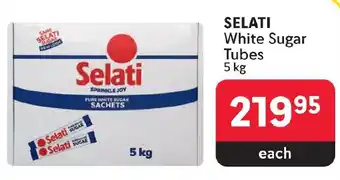 Makro SELATI White Sugar Tubes 5 kg offer