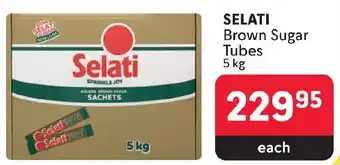 Makro SELATI Brown Sugar Tubes 5 kg offer