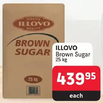 Makro ILLOVO Brown Sugar 25kg offer