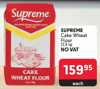 Makro SUPREME Cake Wheat Flour 12.5 kg NO VAT offer