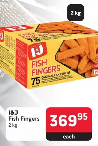 Makro I&J Fish Fingers 2 kg offer