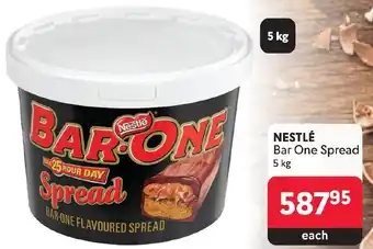 Makro NESTLÉ Bar One Spread 5 kg offer