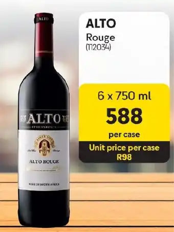 Makro ALTO Rouge offer