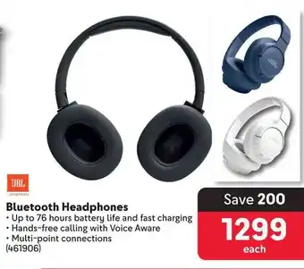 Makro JBL Bluetooth Headphones offer