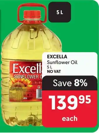 Makro Excella Sunflower Oil 5L offer