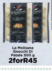 Food Lover's Market La Molisana Gnocchi Di Patate-For 2 x 500g offer