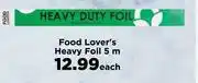 Food Lover's Market Food Lover's Heavy Foil 5m-Each offer