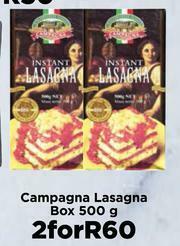 Food Lover's Market Campagna Lasagna Box-For 2 x 500g offer