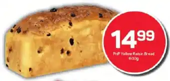 Pick n Pay PnP Yellow Raisin Bread offer