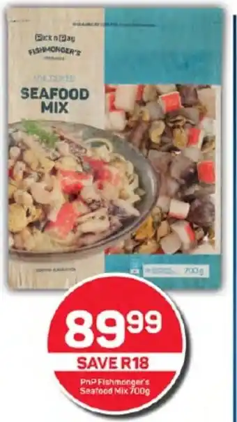 Pick n Pay PnP Fishmonger's Seafood Mix 700g offer