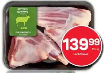 Pick n Pay Lamb Shanks offer