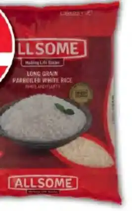 Allsome Thai Long Grain Parboiled Rice 2kg