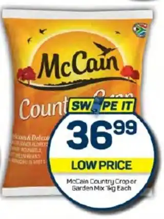 Pick n Pay McCain Country Croper Garden Mix 1kg Each offer