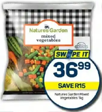 Pick n Pay Natures Garden Mixed Vegetables 1kg offer