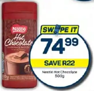 Pick n Pay Nestle Hot Chocolate 500g offer