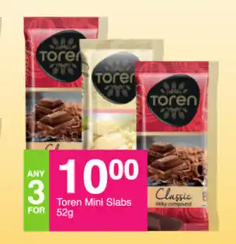 Toren Mini Slabs 52g