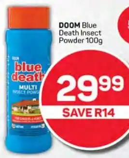 Pick n Pay DOOM Blue Death Insect Powder 100g offer