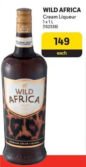 Makro WILD AFRICA Cream Liqueur offer