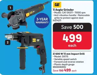 Makro CAT Angle Grinder offer