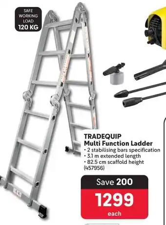 Makro TRADEQUIP Multi Function Ladder offer