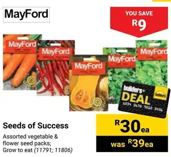 MayFord Seeds of Success