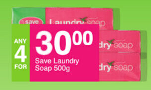 Save Save Laundry Soap 500g offer