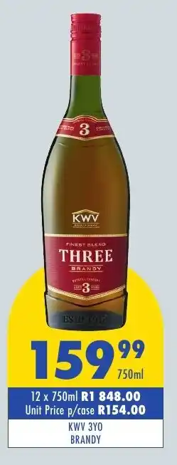 Tabooz KWV 3YO BRANDY offer