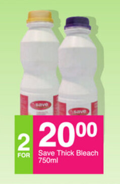 Save Save Thick Bleach 750ml offer