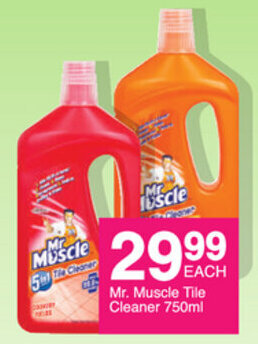 Save Mr. Muscle Tile Cleaner 750ml offer