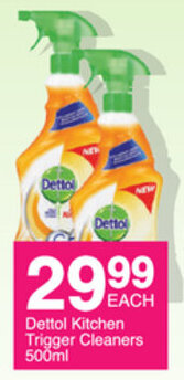 Save Dettol Kitchen Trigger Cleaners 500ml offer