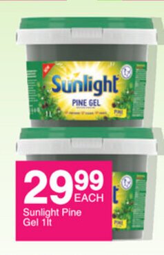 Save Sunlight Pine Gel 1lt offer