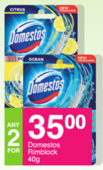 Save Domestos Rimblock 40g offer