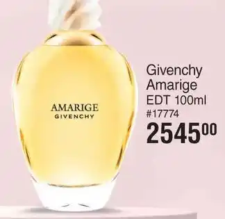 Dis-Chem Givenchy Amarige EDT 100ml offer