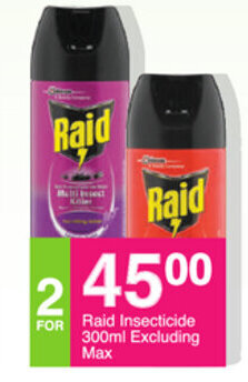 Save Raid Insecticide 300ml Excluding Max offer