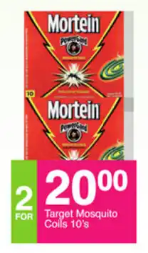 Target Mosquito Coils 10's