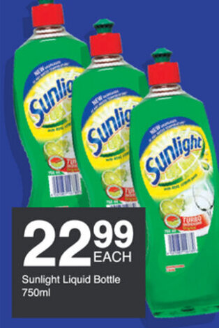 Save Sunlight Liquid Bottle 750ml offer