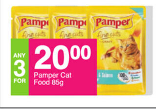 Save Pamper Cat Food 85g offer