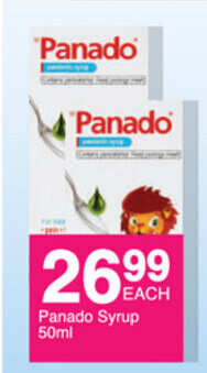 Save Panado Syrup 50ml offer